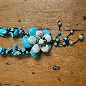 Flower Beaded necklace